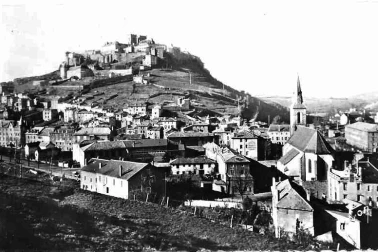 Saint-Flour Fauboug La ville basse