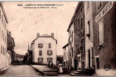 Saint-Flour Fauboug L avenue de la gare
