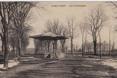 Saint-Flour ville haute - Les promenades