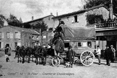 Saint-Flour Courrier de Chaudesaigues