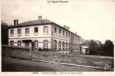 Saint-Flour ville haute - L ecole du Sacre-Coeur