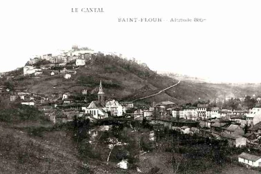 Saint-Flour ville basse Altitude 885 m