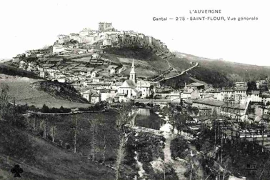 Saint-Flour ville basse Vue generale