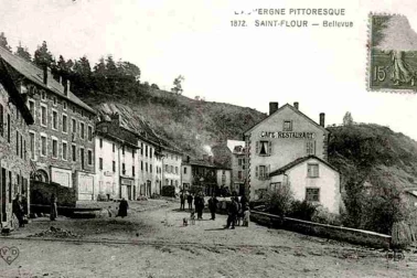 Saint-Flour ville basse Bellevue Entree de la ville basse