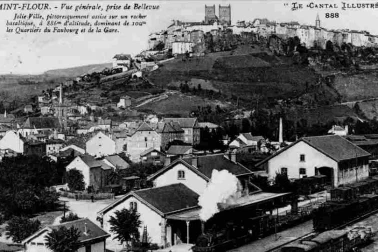 Saint-Flour Vue generale prise de Bellevue