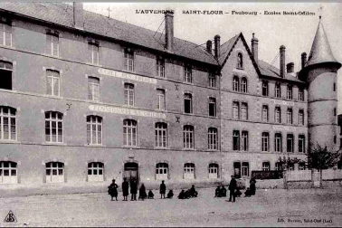 Saint-Flour faubourg Faubourg ecole Saint Odilon
