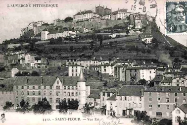 Saint-Flour faubourg Vue Est de la ville