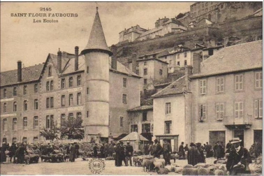 Saint-Flour faubourg Les ecoles