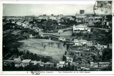 Saint-Flour La ville haute en 1947