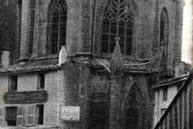 Saint-Flour ville haute - Ancienne eglise Collegiale Notre-Dame