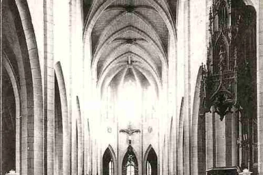 Saint-Flour ville haute - Interieur de la Cathedrale