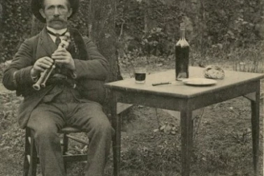 Le joueur de musette