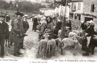 Type de paysans de la vallee de la L Allagon