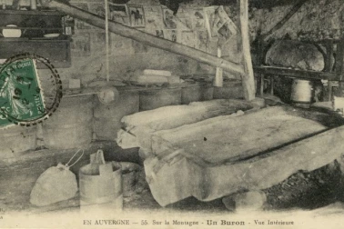 Un buron vu interieur