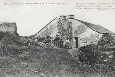 Sur la montagne le buron