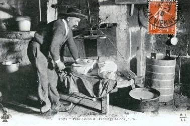 Fabrication du fromage de nos jours