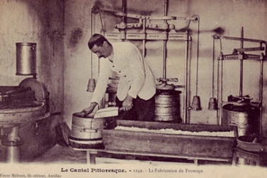 La fabrication du fromage