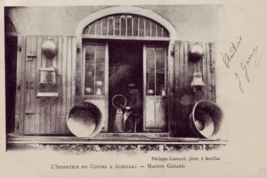L industrie du cuivre a Aurillac maison Gazard