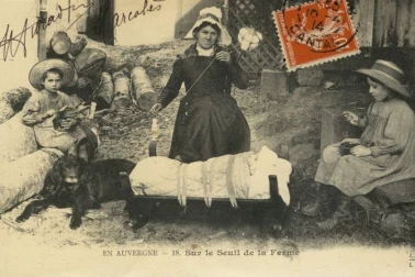 Sur le seuil de la ferme