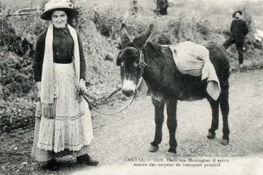 Dans nos montagnes il existe encore des moyens de transport primitif