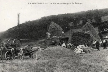 La vie aux champs  la batteuse