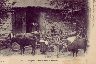 Depart pour la fenaison