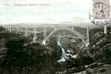 Le Viaduc de Garabit vallee de la Truyere