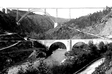 Le Viaduc et le vieux pont de pierre