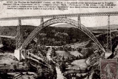 Le Viaduc de Garabit altitude 825 m