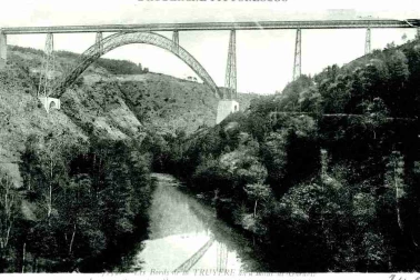Le Viaduc de Garabit Carte postale Loubaresse