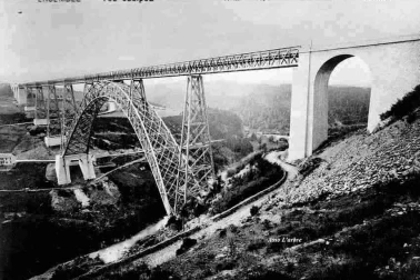 Le Viaduc de Garabit photos de 1884 et 1888