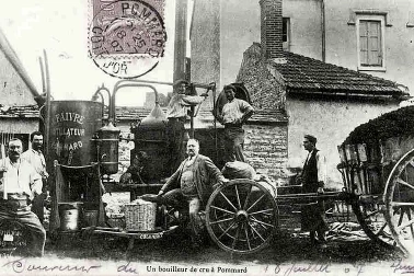 Pommard un bouilleur de cru et son alambic