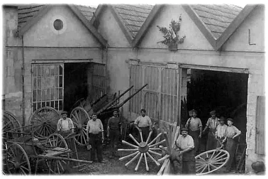 La roue en bois