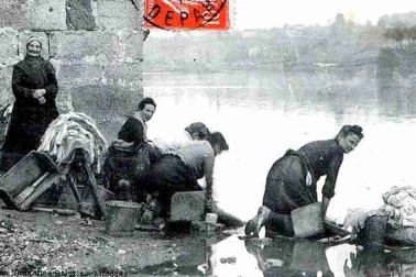 Les laveuses du pont au du fleuve