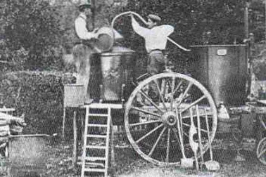 Bouilleur  l  alanbisc du distilateur ambulant