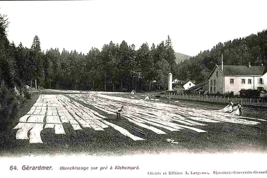 Blanchisseuse Gerardmer - Blanchissage sur pre a Kichompre