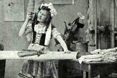 La blanchisseuse repasseuse