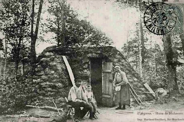 Hutte de bucherons en Argonne