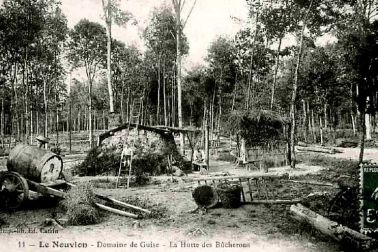 Cabane de bucherons a Le Nouvion