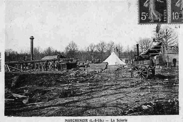 Marchenoir - La scierie
