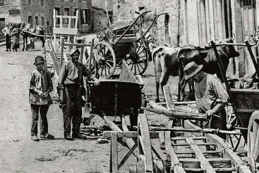 Le charron du village