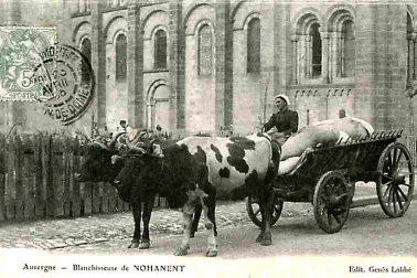Auvergne blanchisseuse de Nohanent