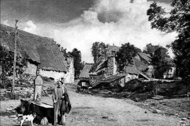 Au fin fond de la campagne dans un village