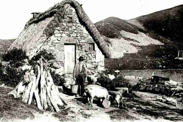 Type d Auvergne un buron et son buronnier