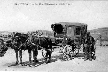 L Auvergne Une diligence prehistorique