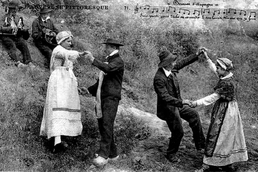 Le folklore Auvergnat La bourree Auvergnate L Auvergne pittoresque