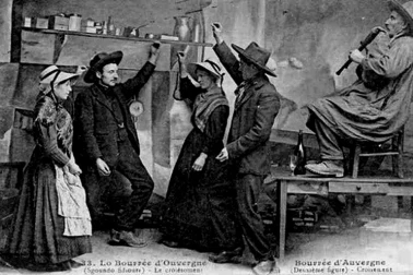 Le folklore Auvergnat Bourree d Auvergne