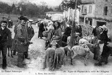 Le Cantal pittoresque Type de paysans de la vallee de l Allagnon