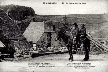 Les Auvergnats l Auvergne En route pour la ville