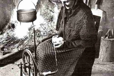 La fileuse au rouet